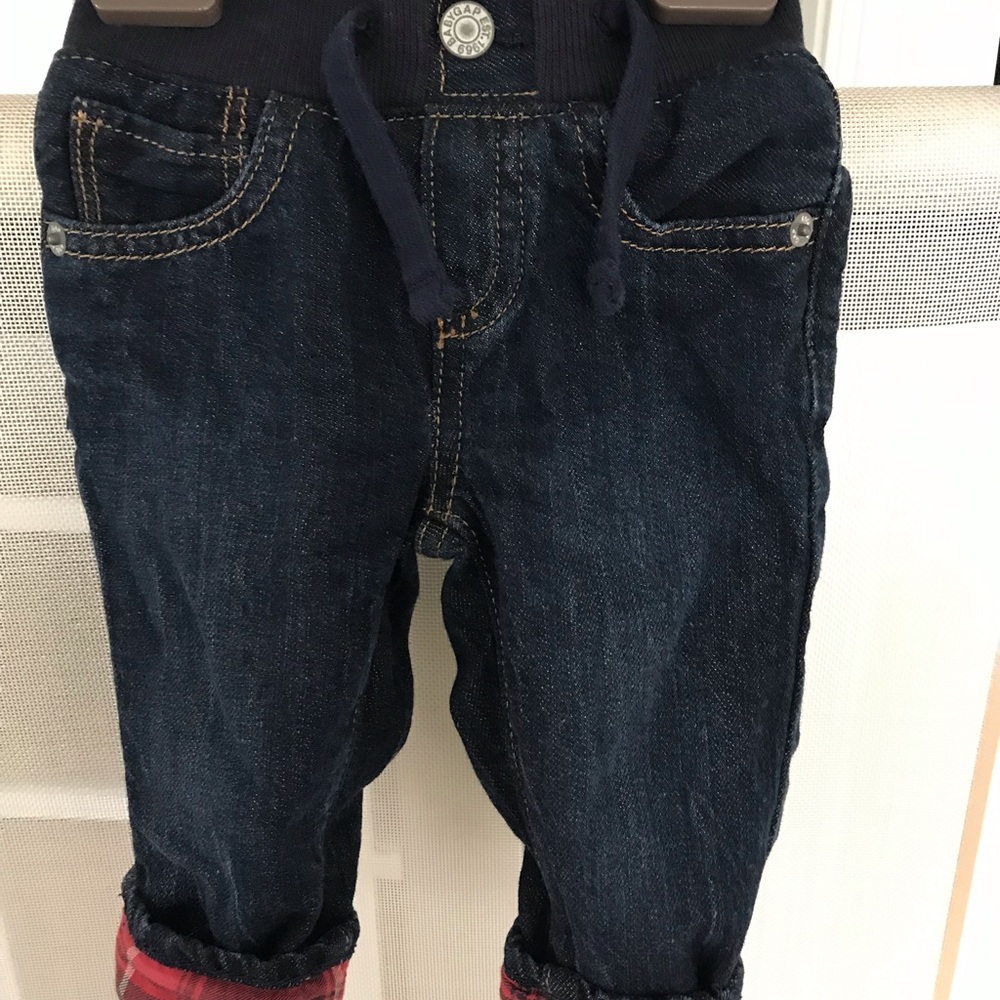 Gap lined jeans